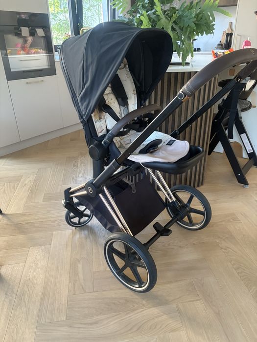 Cybex priam 4.0 rose gold gondola spacerowka britax romer