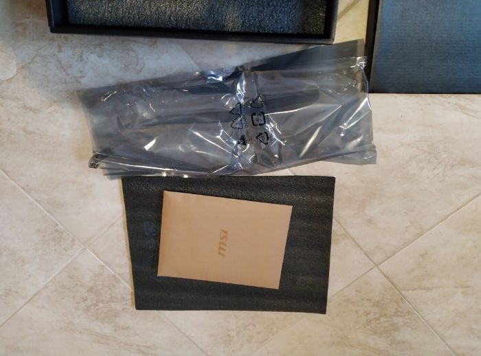 Продам коробку от видеокарты MSI RADEON RX 480 4GB