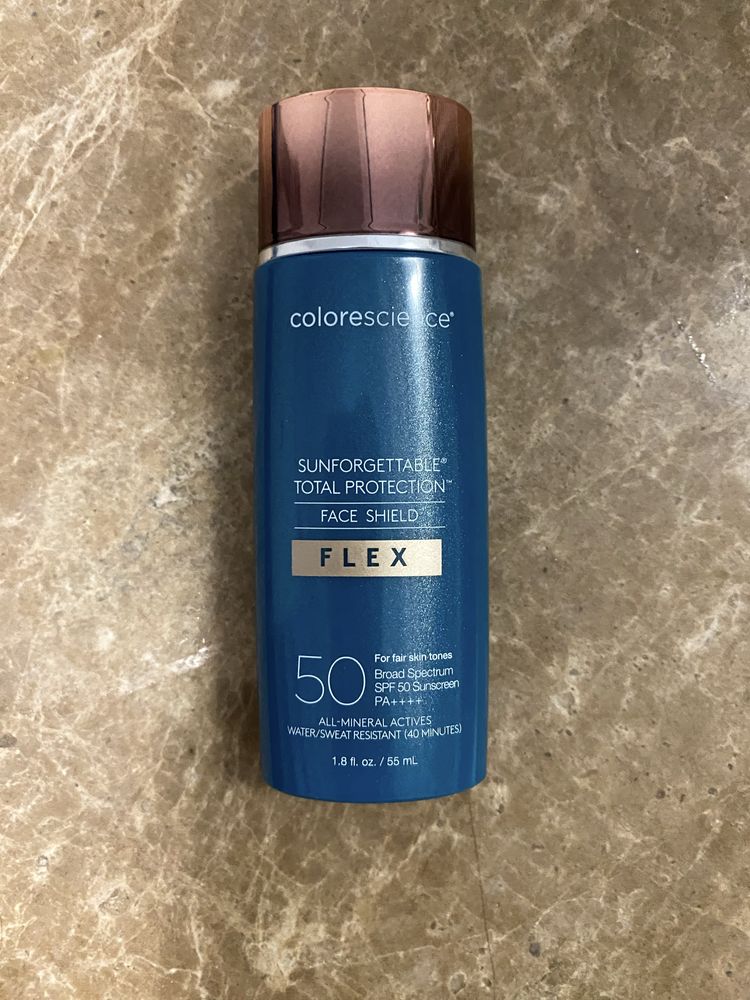 Солнцезащитный крем COLORESCIENCE Protection Face Shield Flex SPF 50