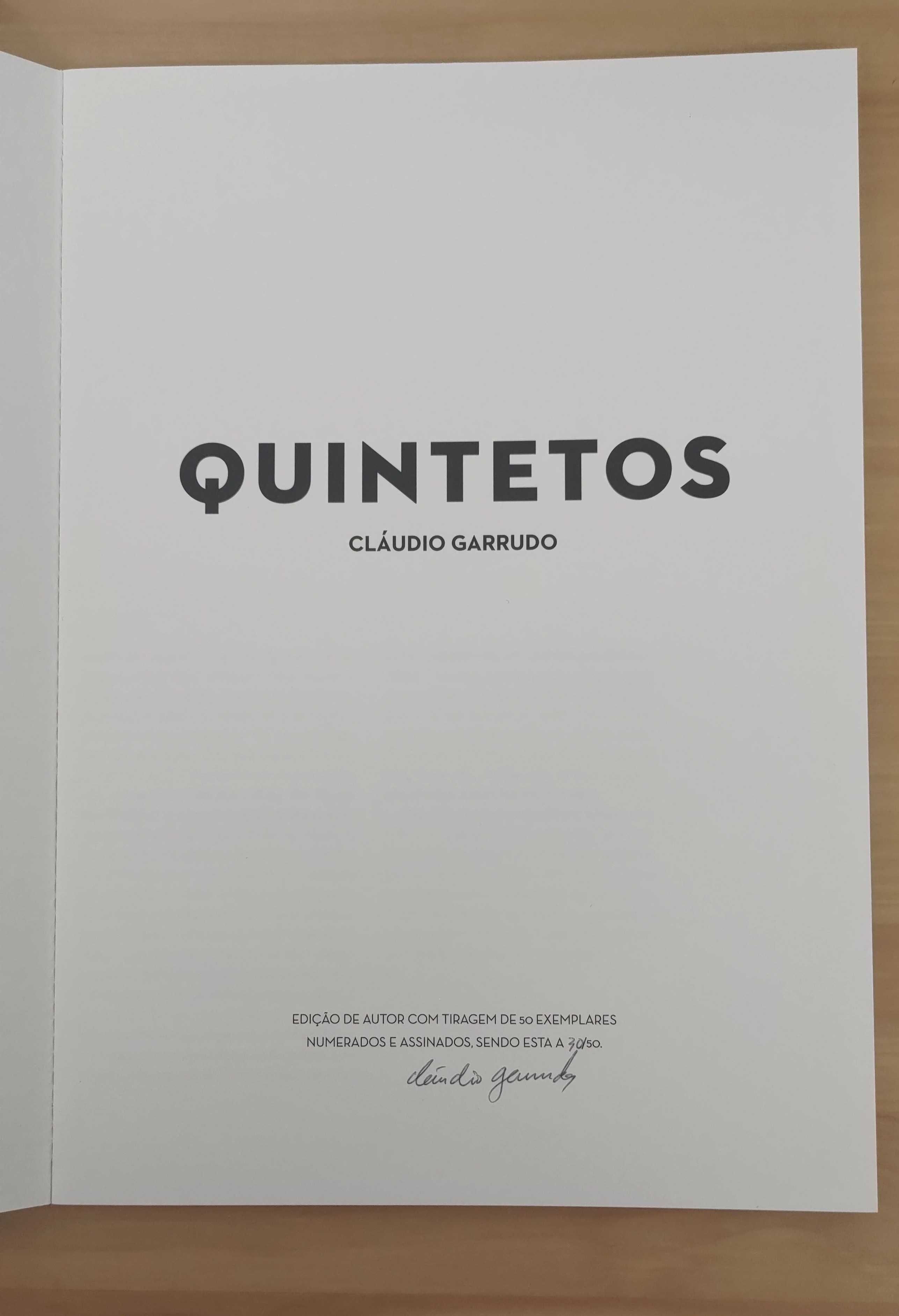 Quintetos, de Cláudio Garrudo