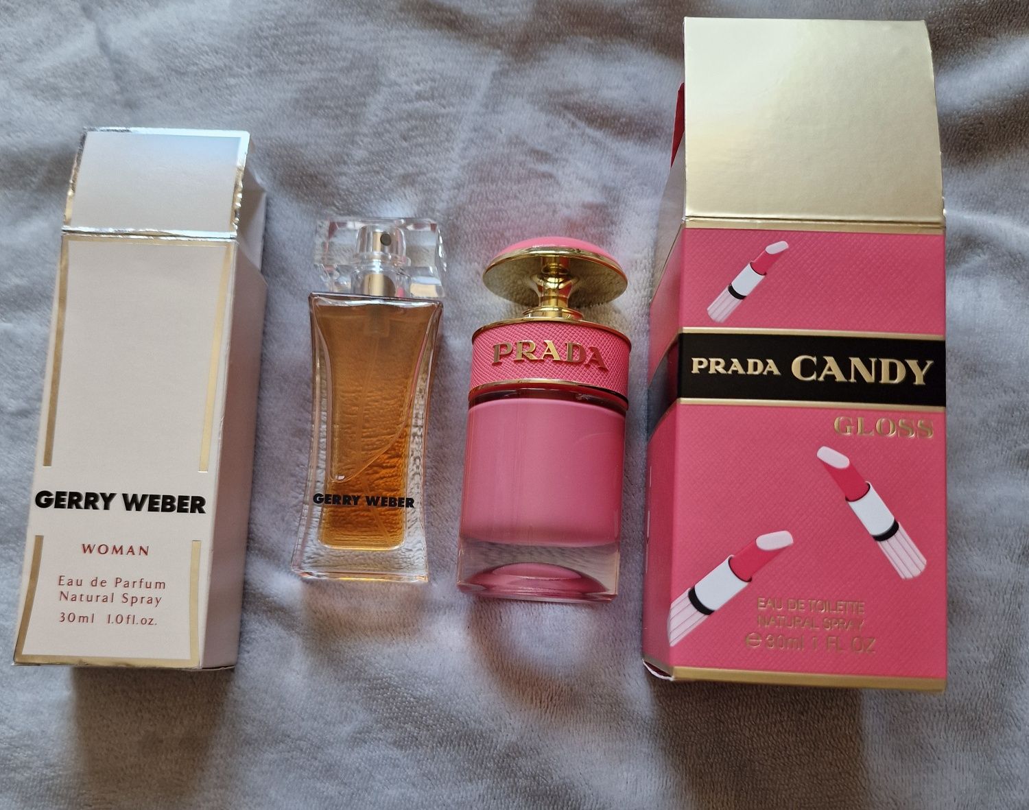 Puste Flakony po perfumach gerry weber i prada candy