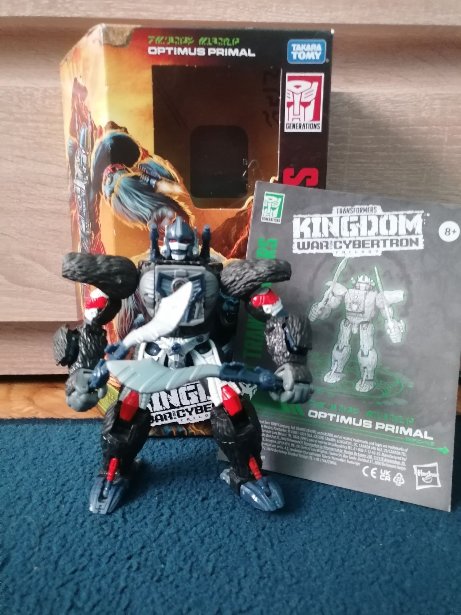 Transformers kingdom Optimus Primal