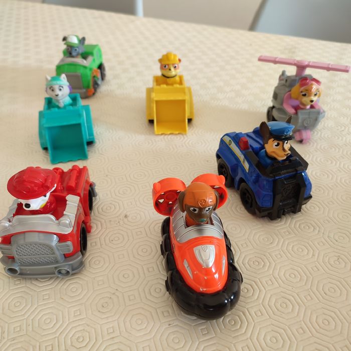 Figuras Carros Patrulha Pata - Sky