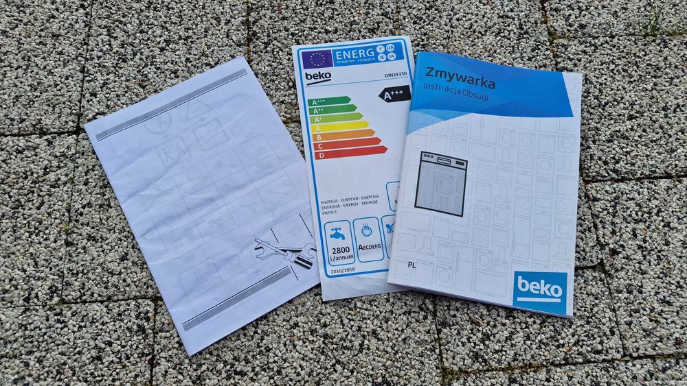 Zmywarka Beko  DIN 28330