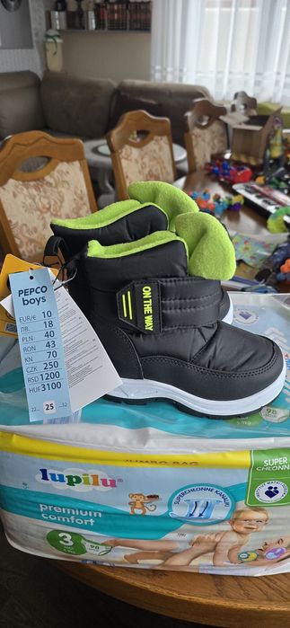 Śniegowce dla chłopca