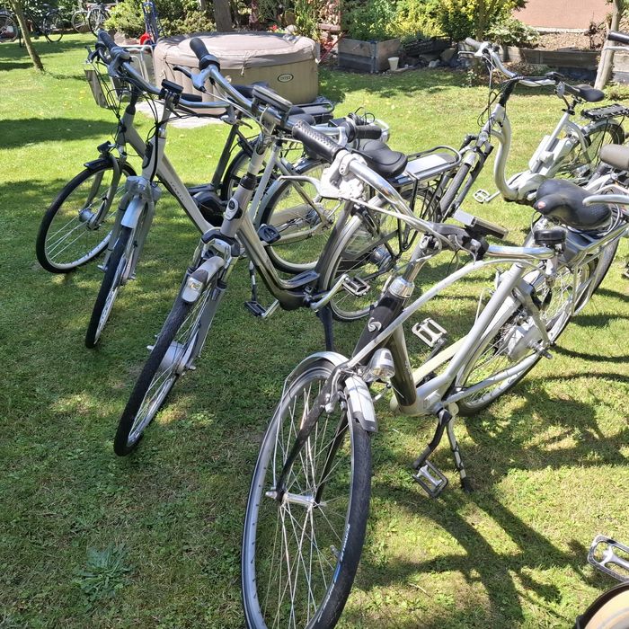Rowery miejskie elektryczne 26-28 cali
