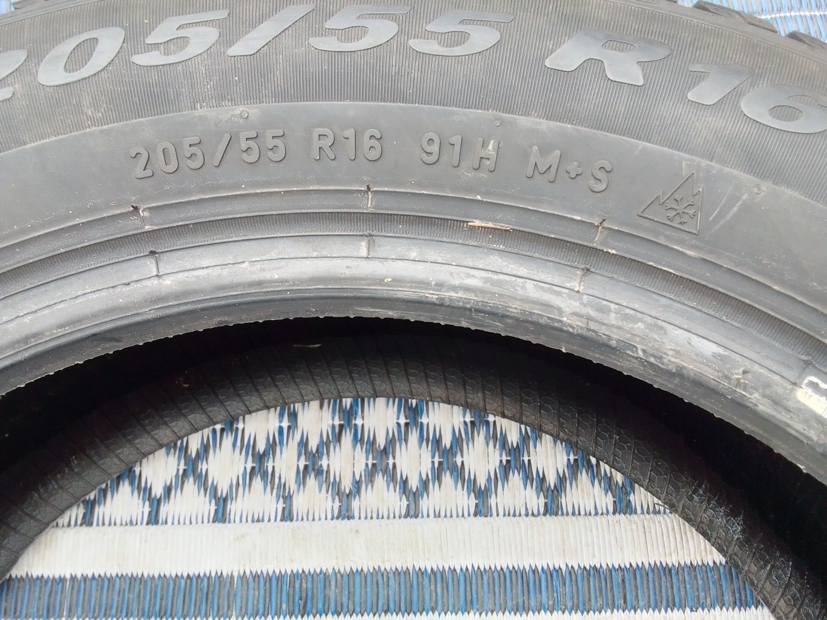 Opona zimowa 205/55r16 PIRELLI 2018r 7.5mm