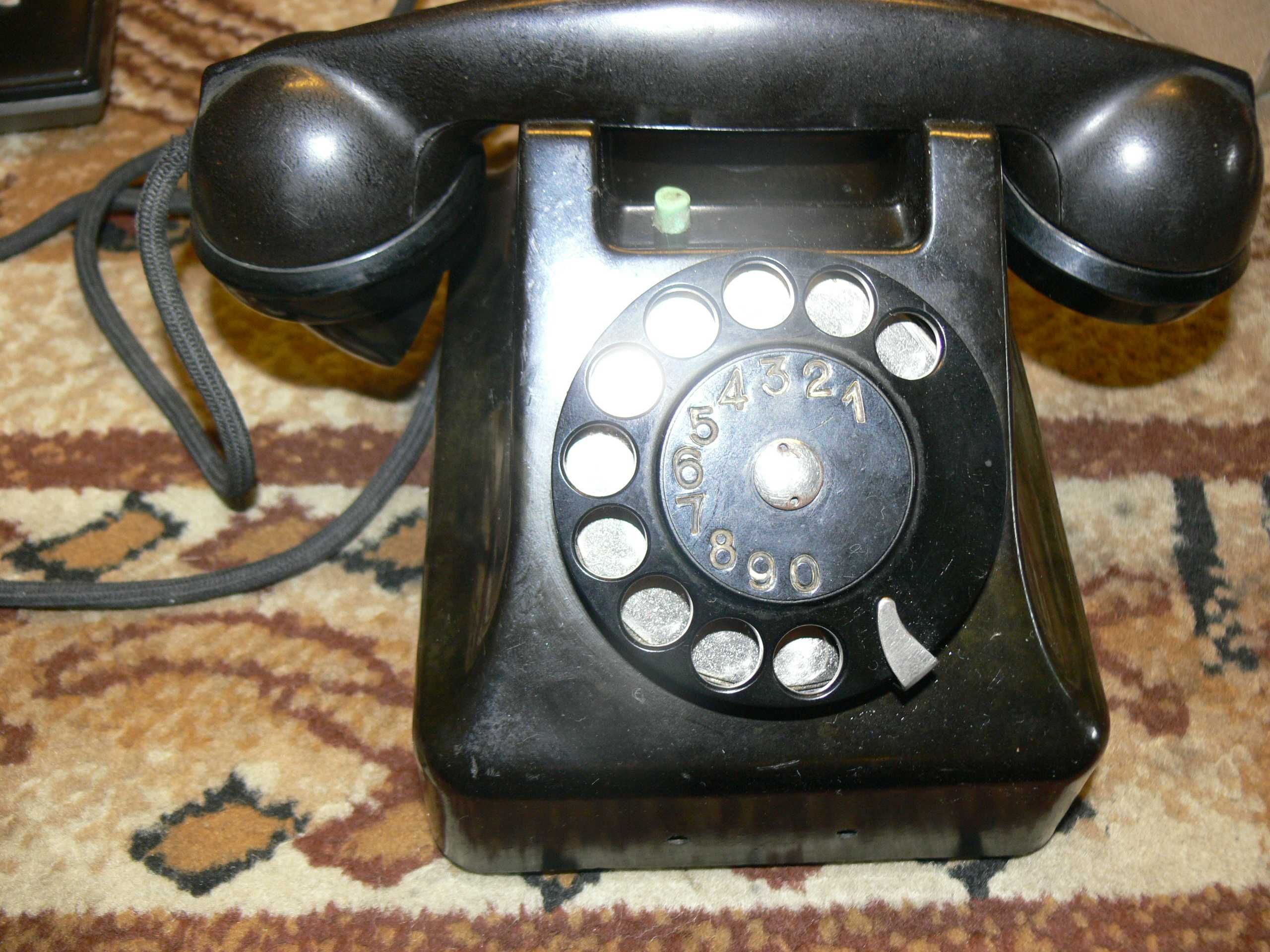 Stary Polski Bakelitowy telefon RWT lata 50 Ideał