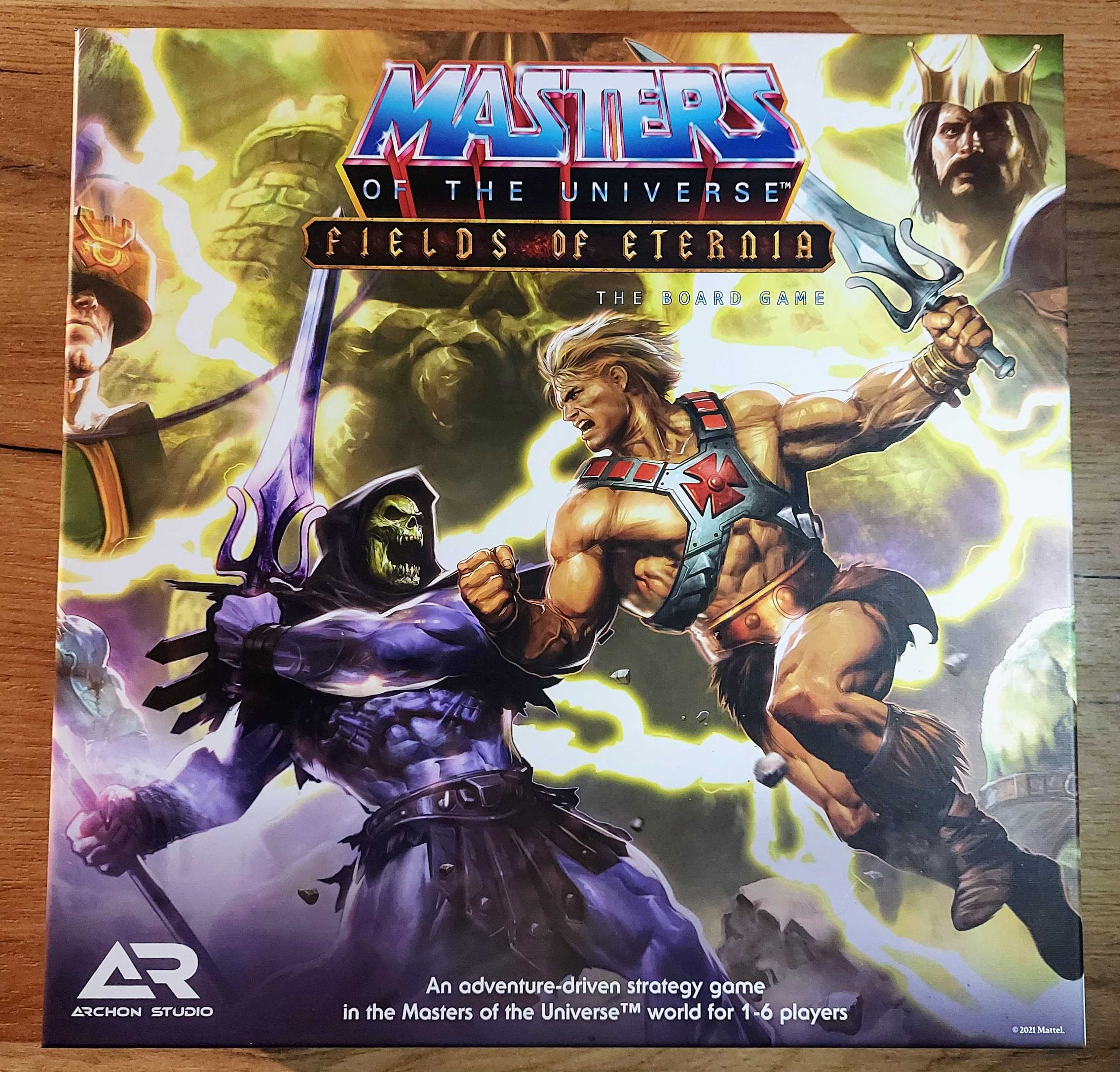 He Man Masters of the Universe - Fields of Eternia - Gra planszowa