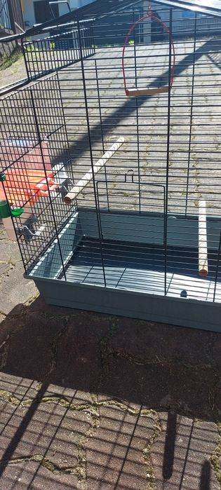 Duża klatka dla ptaków