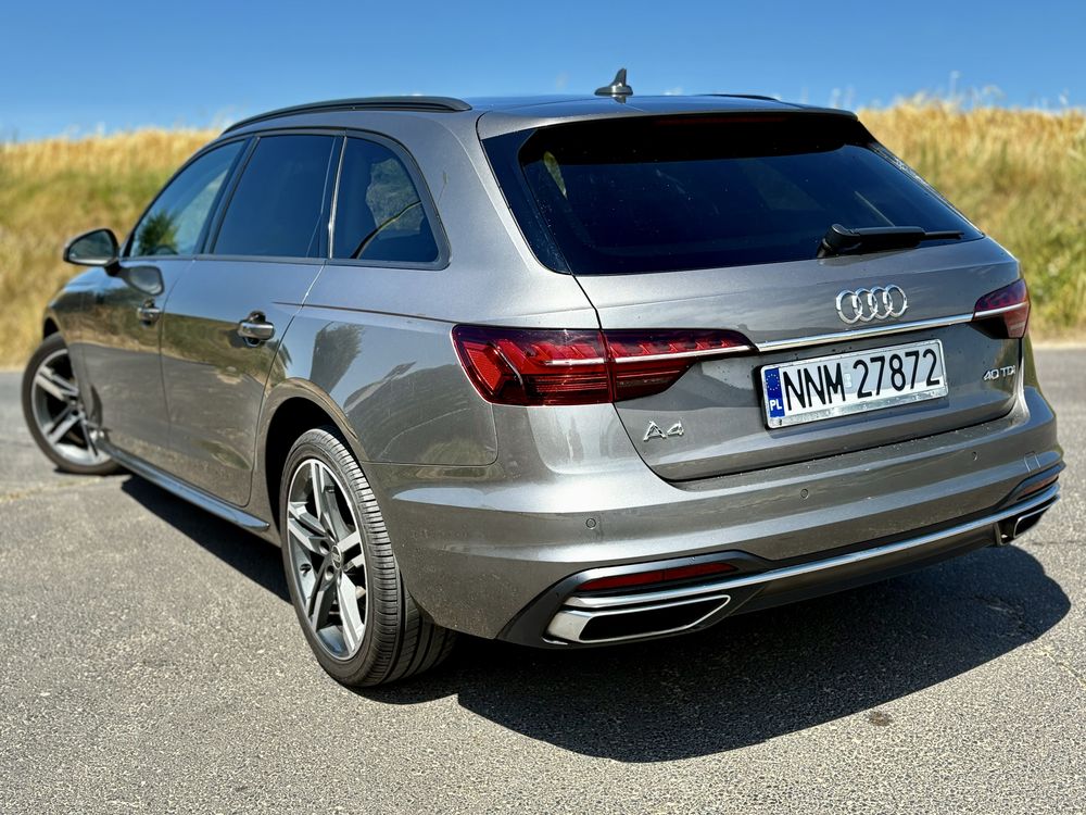 A4 B9 2020 lift! 2.0 40TDI 190km Matrix, Asystent-prywatnie bez wkładu