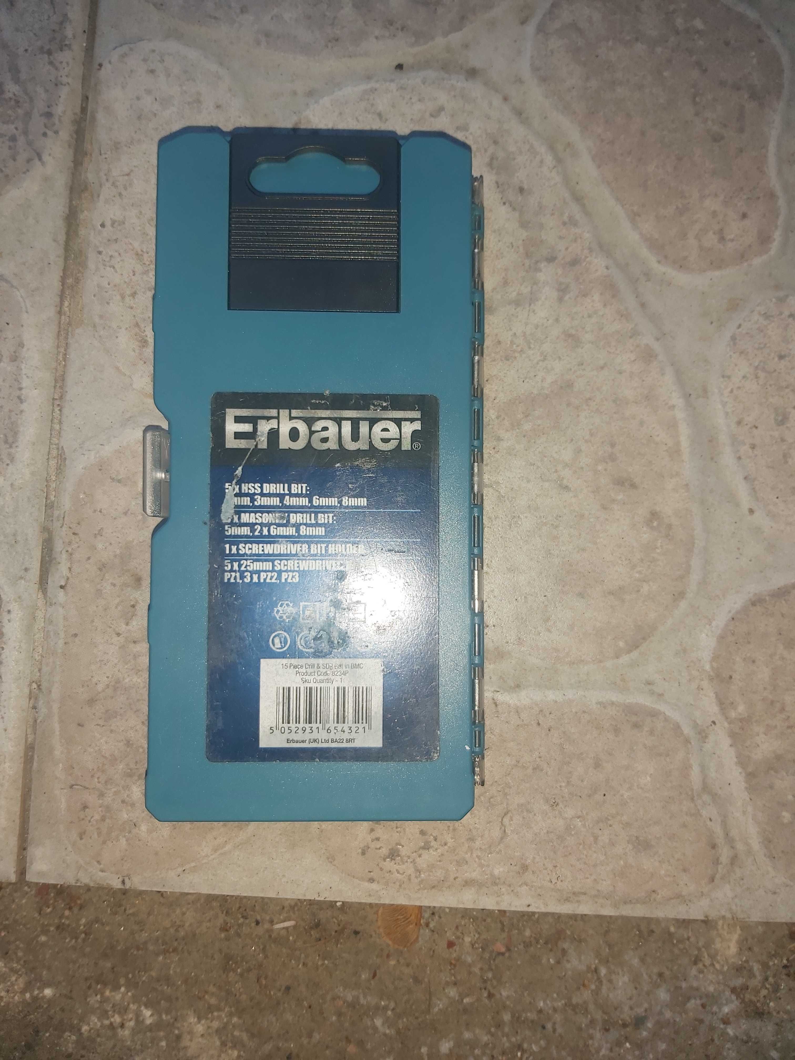 Erbauer wiertla HSS do betonu,bity