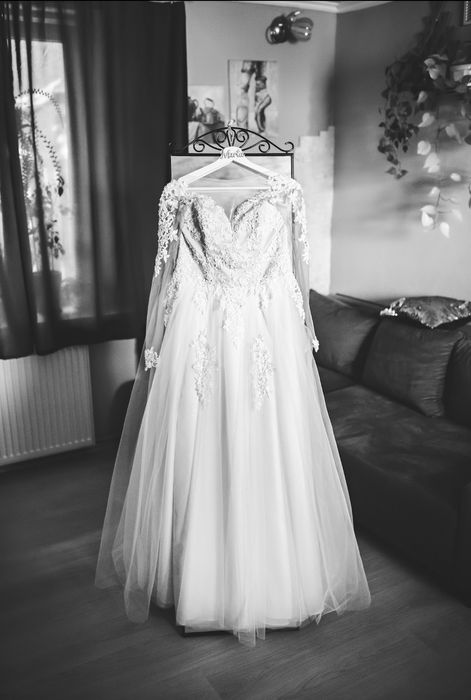 Suknia ślubna księżniczka