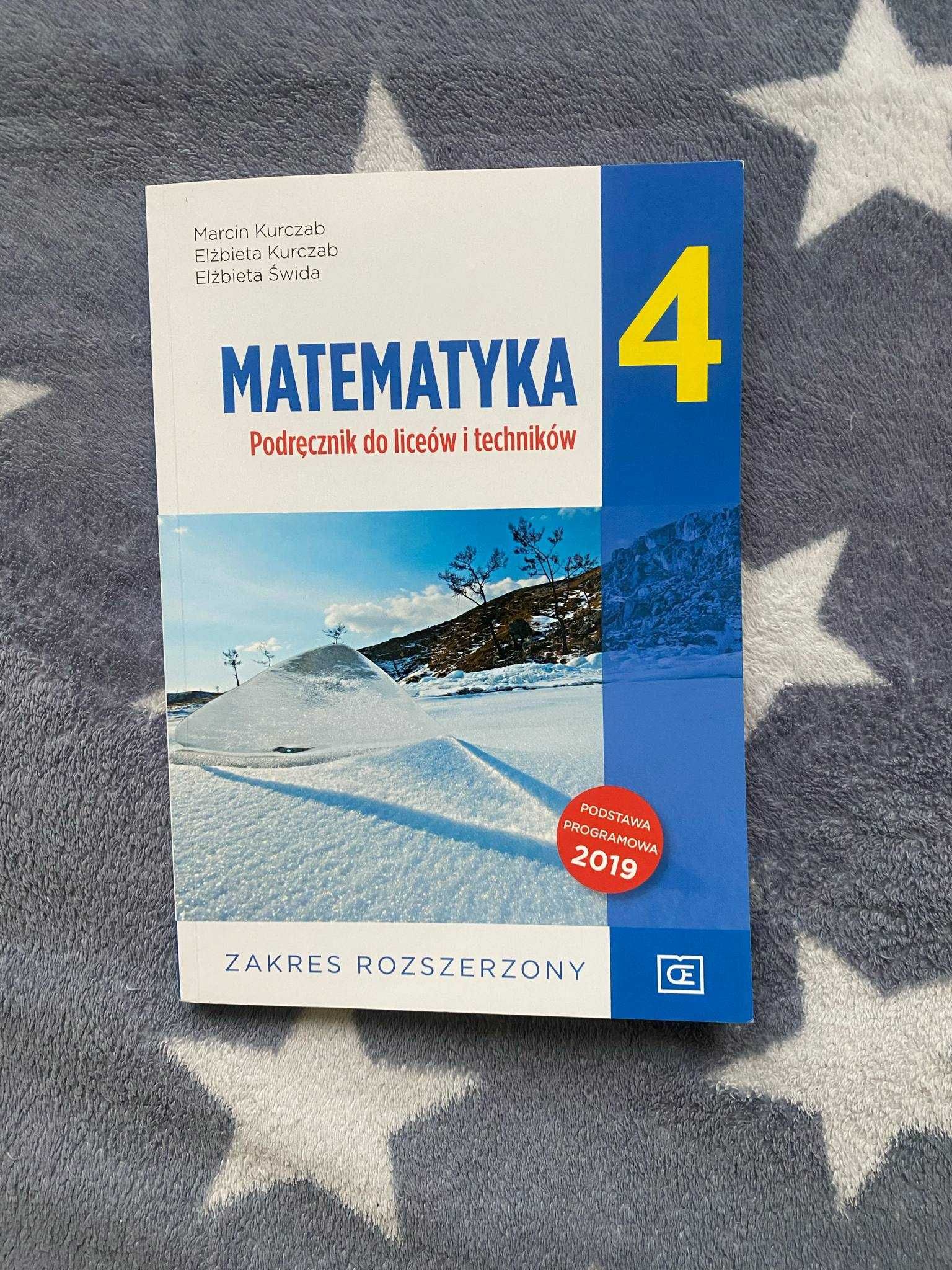 Matematyka. Klasa 4. Zakres rozszerzony