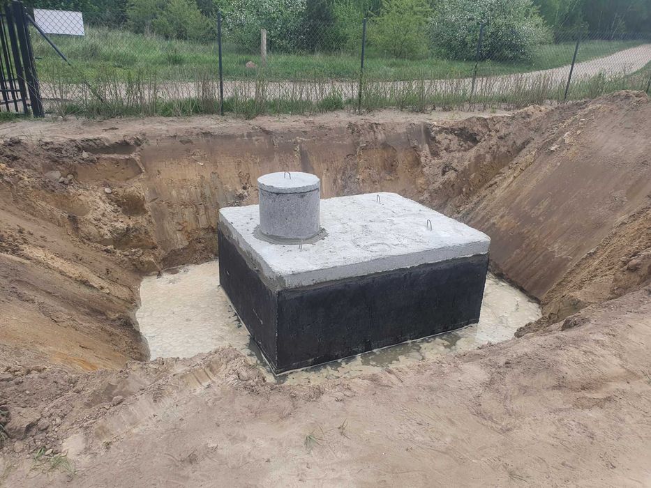 Szambo, szamba, zbiorniki betonowe Poddębice
