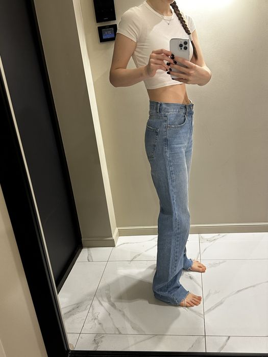 Сині джинси бренду Stimma в ідельнлму стані