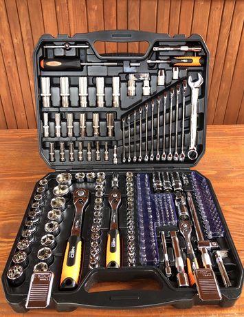 Набор инструментов NEO Tools 1/2", 3/8" и 1/4" 219 предметов 08-671