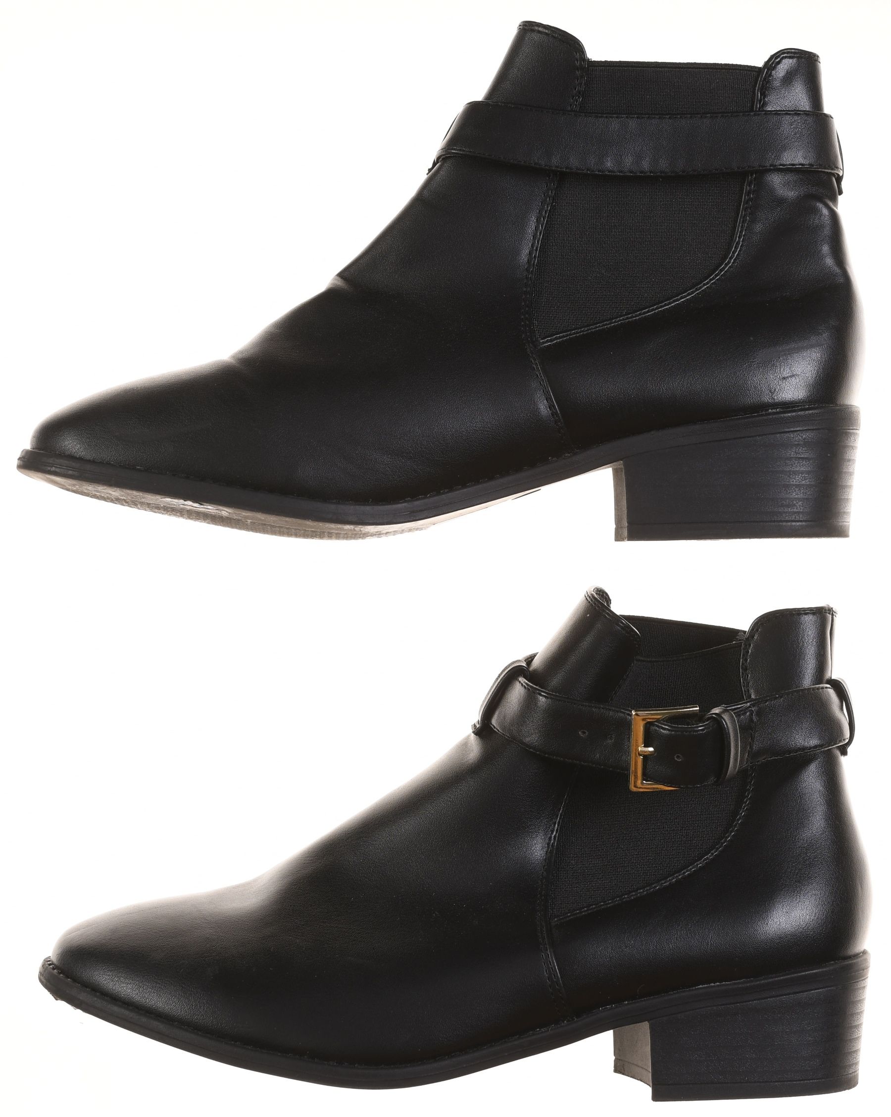 DOROTHY PERKINS czarne botki sztyblety półbuty 39