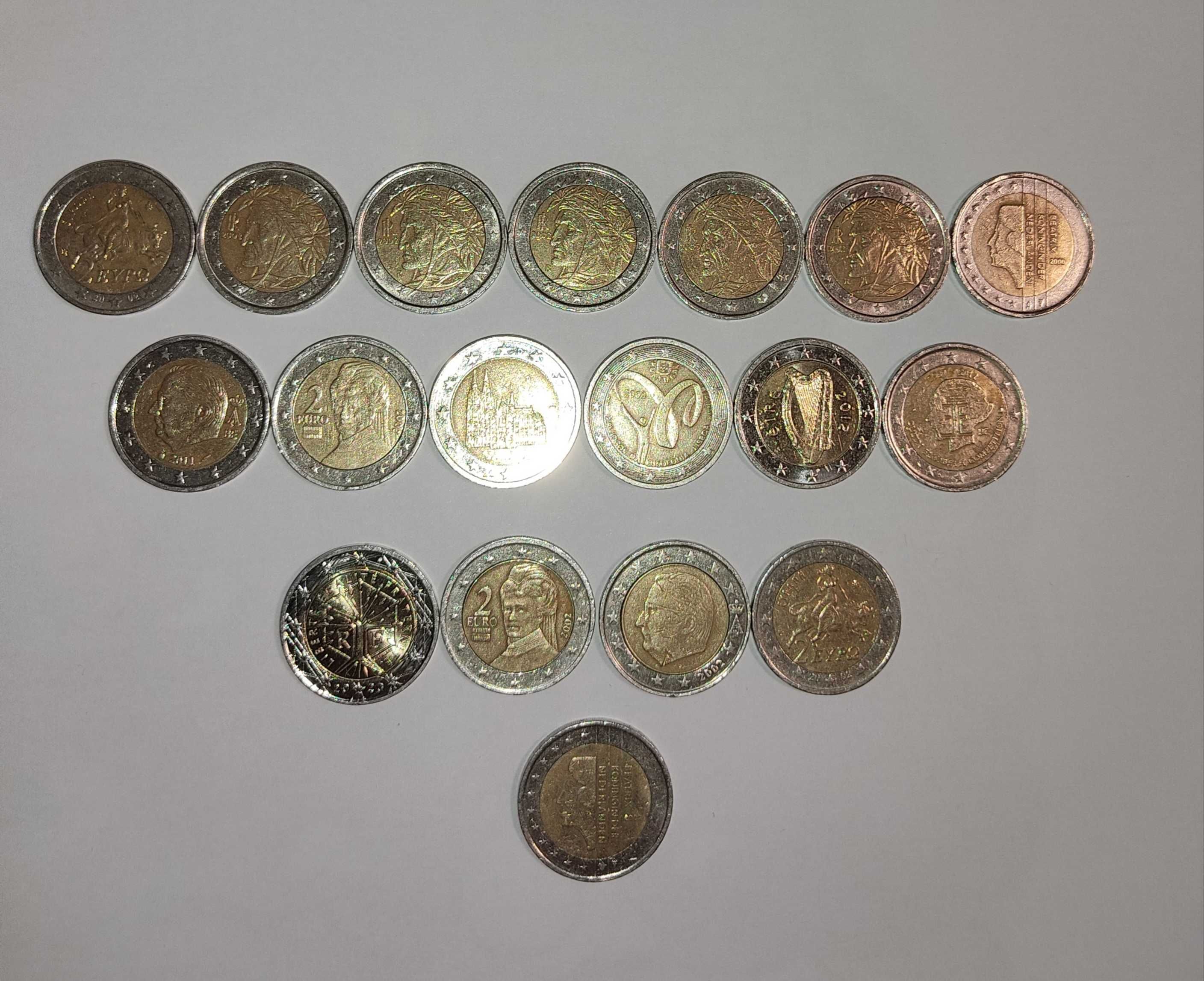 Vendo moedas de 2 euros