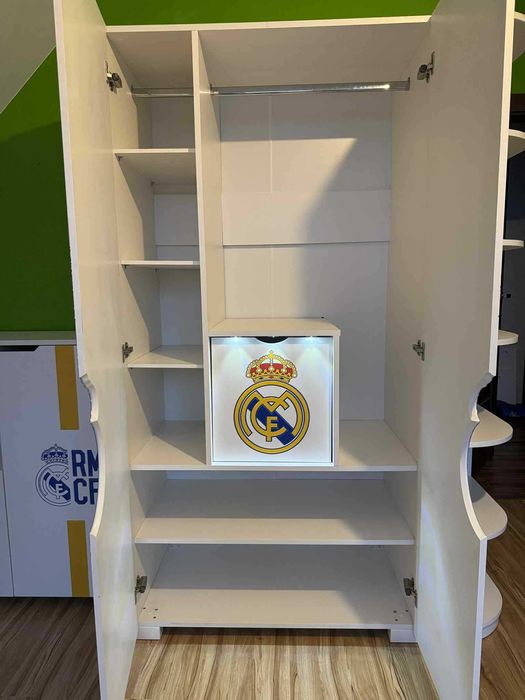 zestaw mebli dla chłopca Meblik Real Madrid