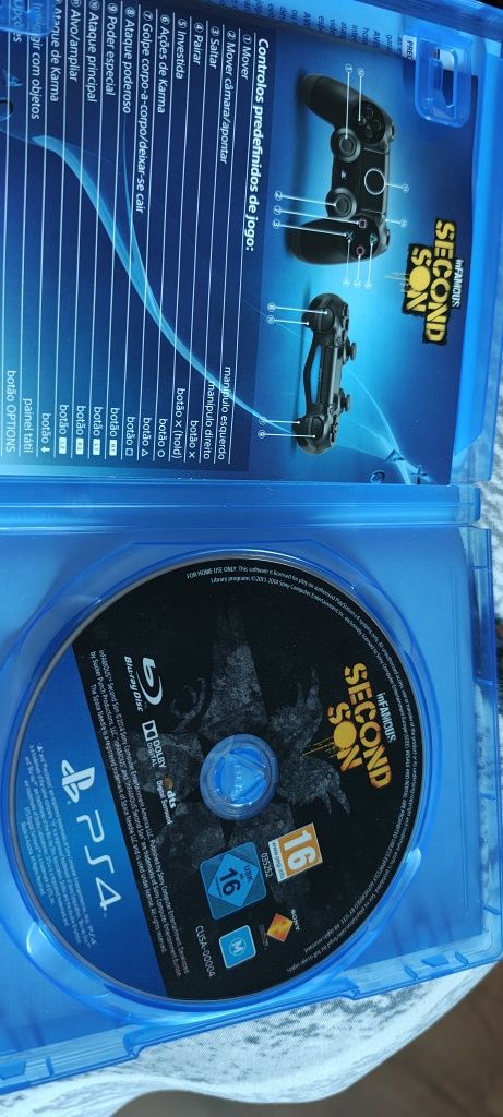 Jogo PS5 second son novo