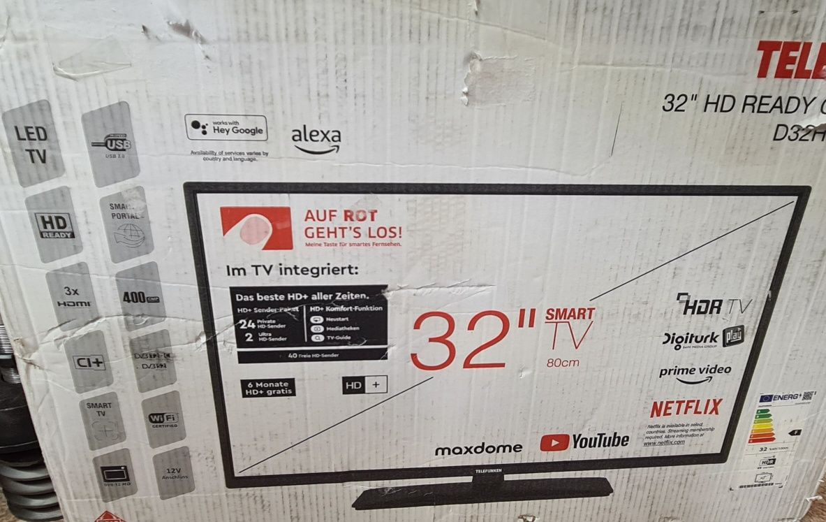 TV 12V Telewizor Kempingowy TV TIR 12volt Netflix TV Niewiadówka