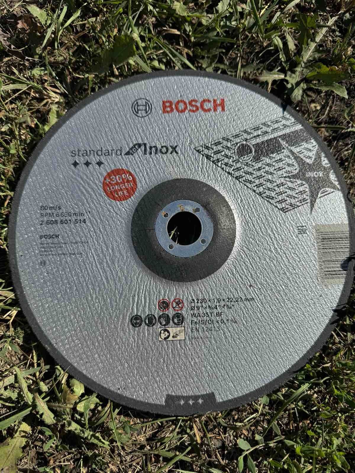 Круги Bosch діаметр 230, 125 нові