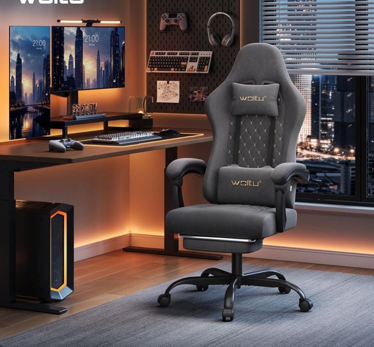 Геймерське крісло компютерне DEXON QF33 игровое компьютерное кресло