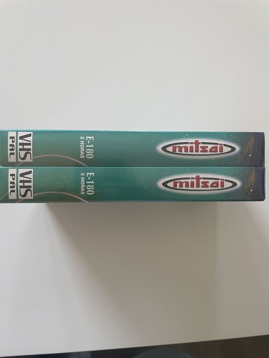 2 Cassetes VHS - Mitsai E-180