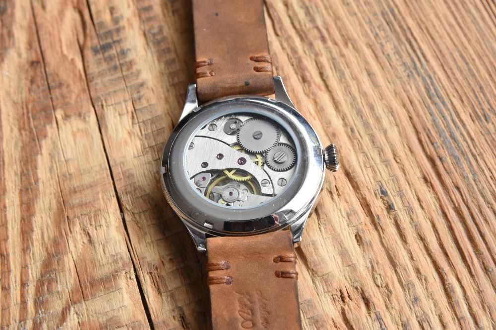 Zegarek radziecki AVIATOR molnia 3602 - idealny - nowy koperta 4,5 cm