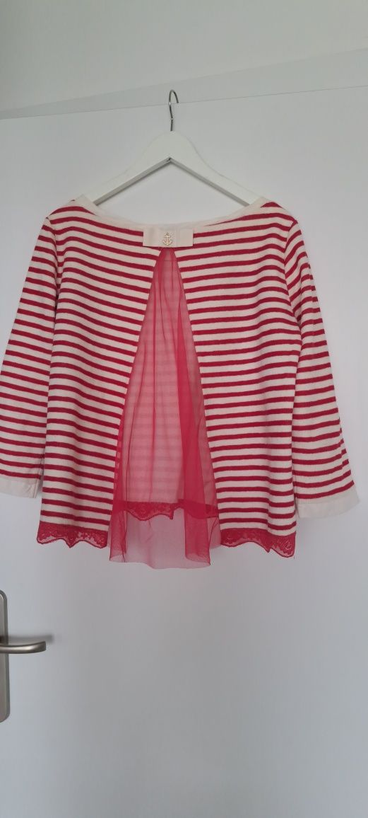 Sweter Liu Jo marynarski w paski