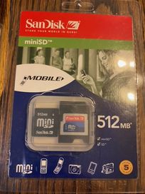 SanDisk mini ad + adapter