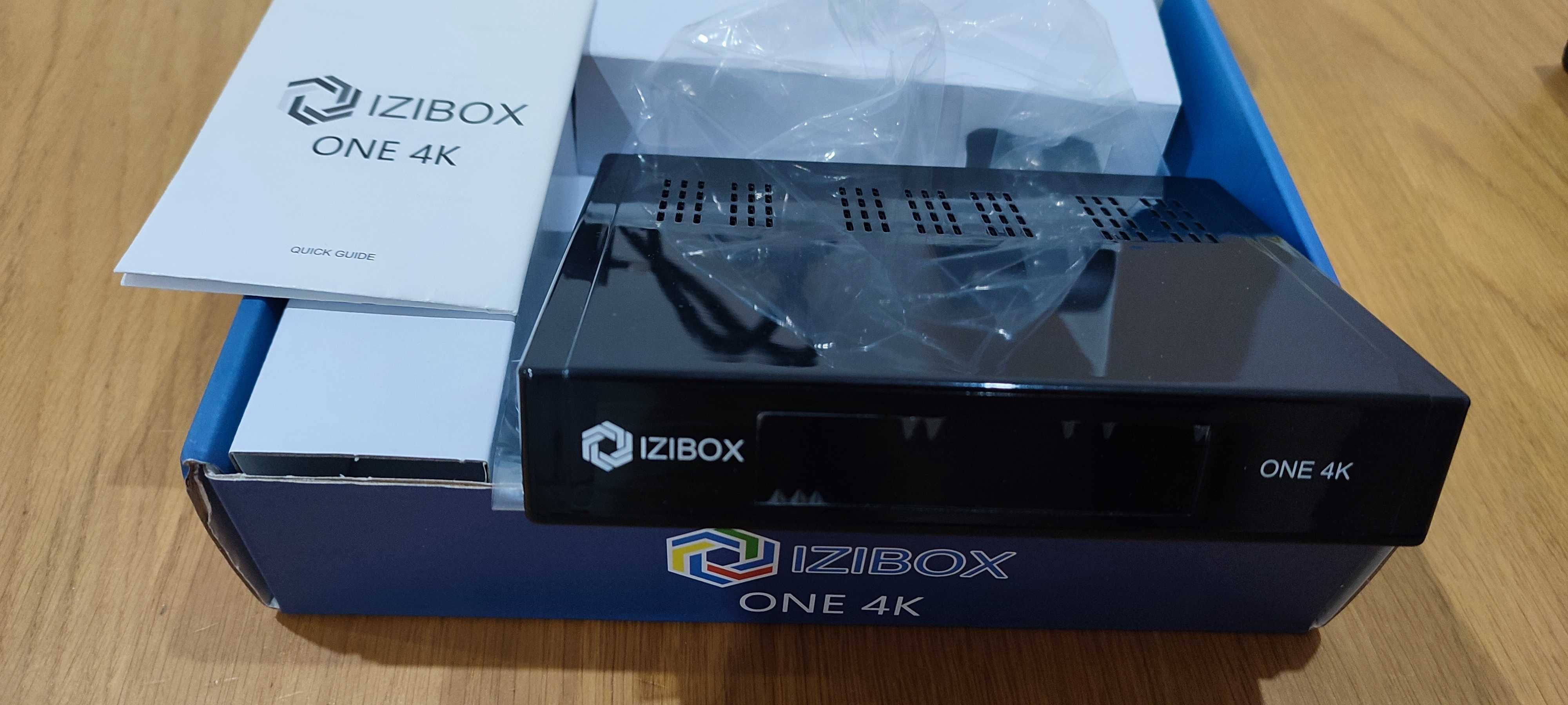 Box Enigma2 IZIBOX ONE 4K Dvb-S2 + Dvb-T2/C UHD