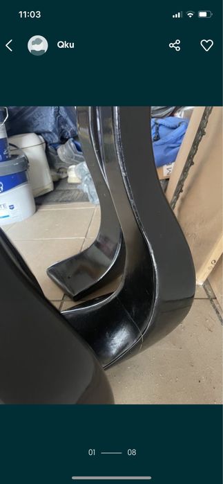 Nogi Ludwikowskie do stolika 4 szt