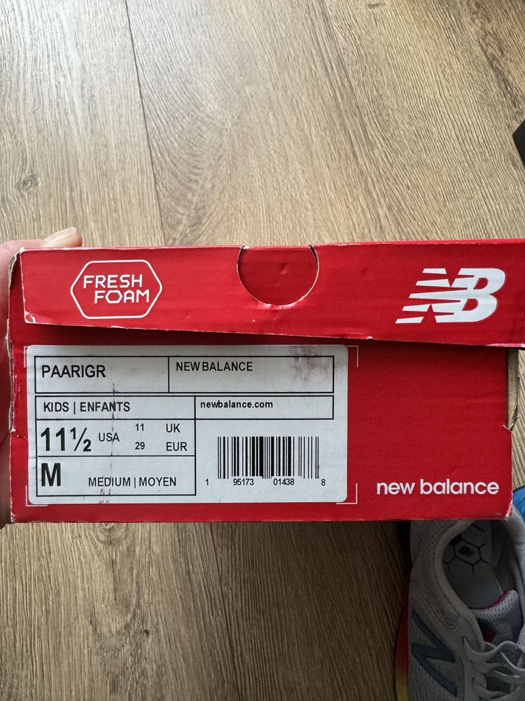 Кросівки 29р. New Balance