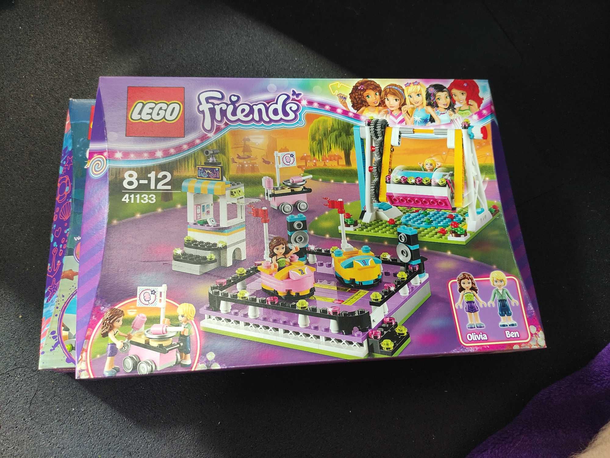 Klocki LEGO Friends Autka w parku rozrywki 41133