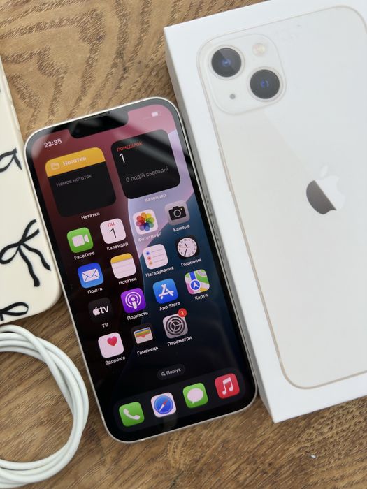Apple Iphone Айфон 13 128ГБ Білий, Неверлок, Оригінал