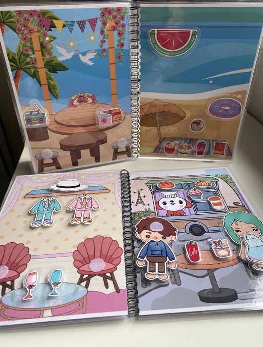 Альбомчик Тока Бока весілля 
Включає сторінки:
Весільний салон,кафе,пл