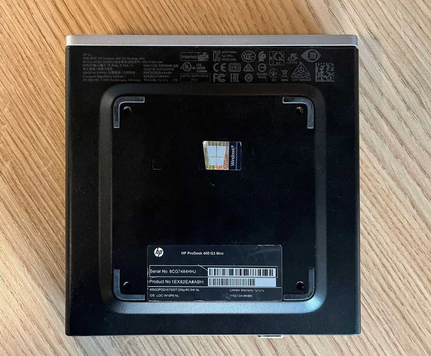 Mini komputer HP ProDesk 400 G3 DM 35W