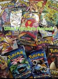 Ultra Premium Repack Pokemon oryginalne karty V ex GX 20 kart