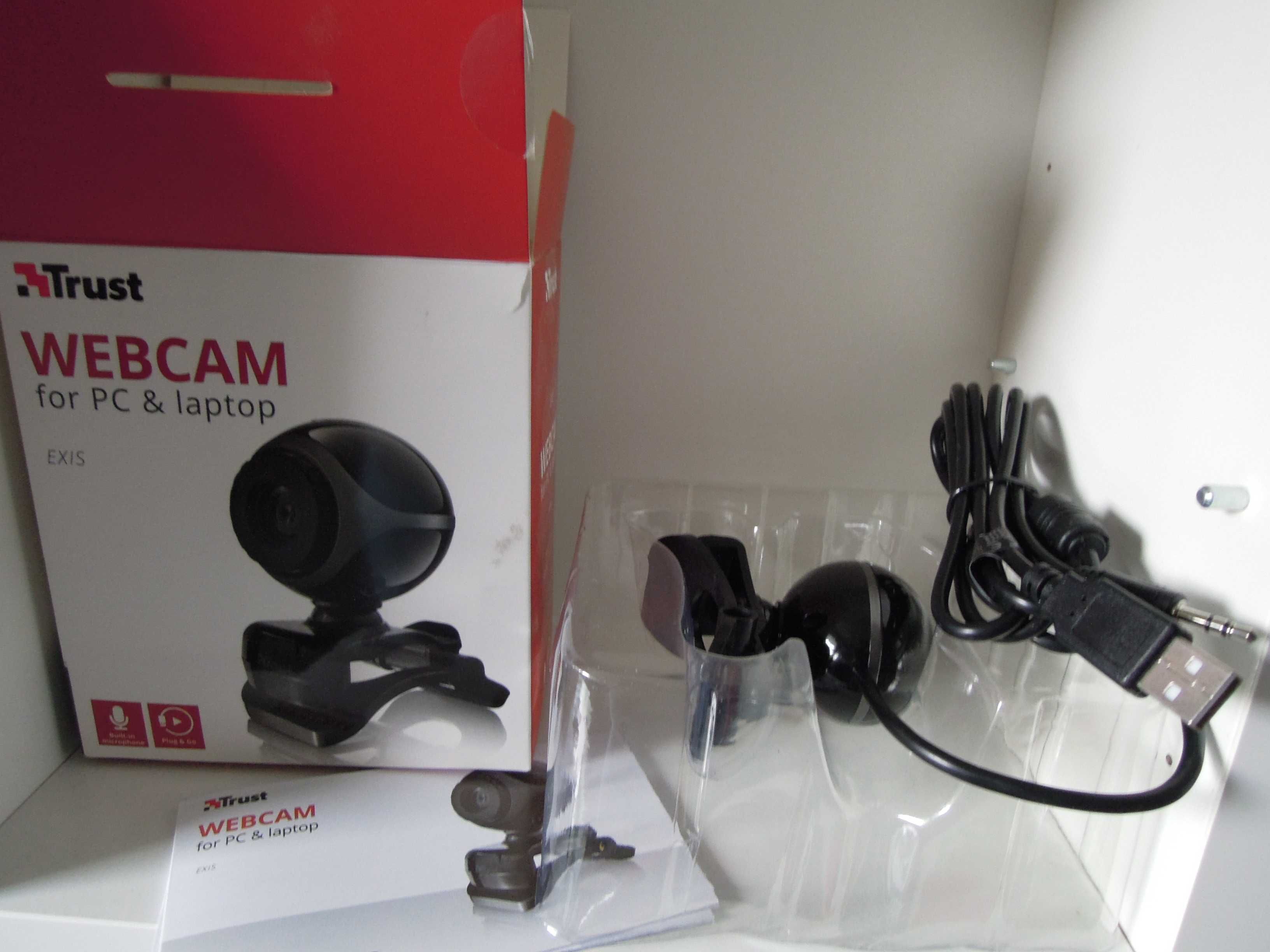 Webcam TRUST Kamera PC- Laptop-NOWA