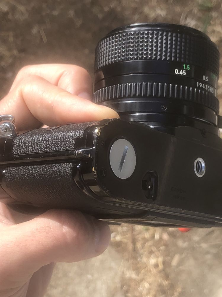CANON A-1 + 50mm f/1.4 - A++