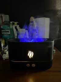 Увлажнитель воздуха с эффектом пламени Humidifier Flame Черный