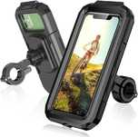 Solidny Uchwyt rowerowy pokrowiec wodoodporny na telefon M18-B1 r.L
