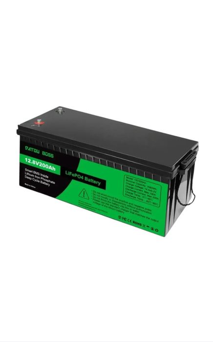 LiFePO4 акумулятор 12.8V 200Ah літій залізо фосфатний