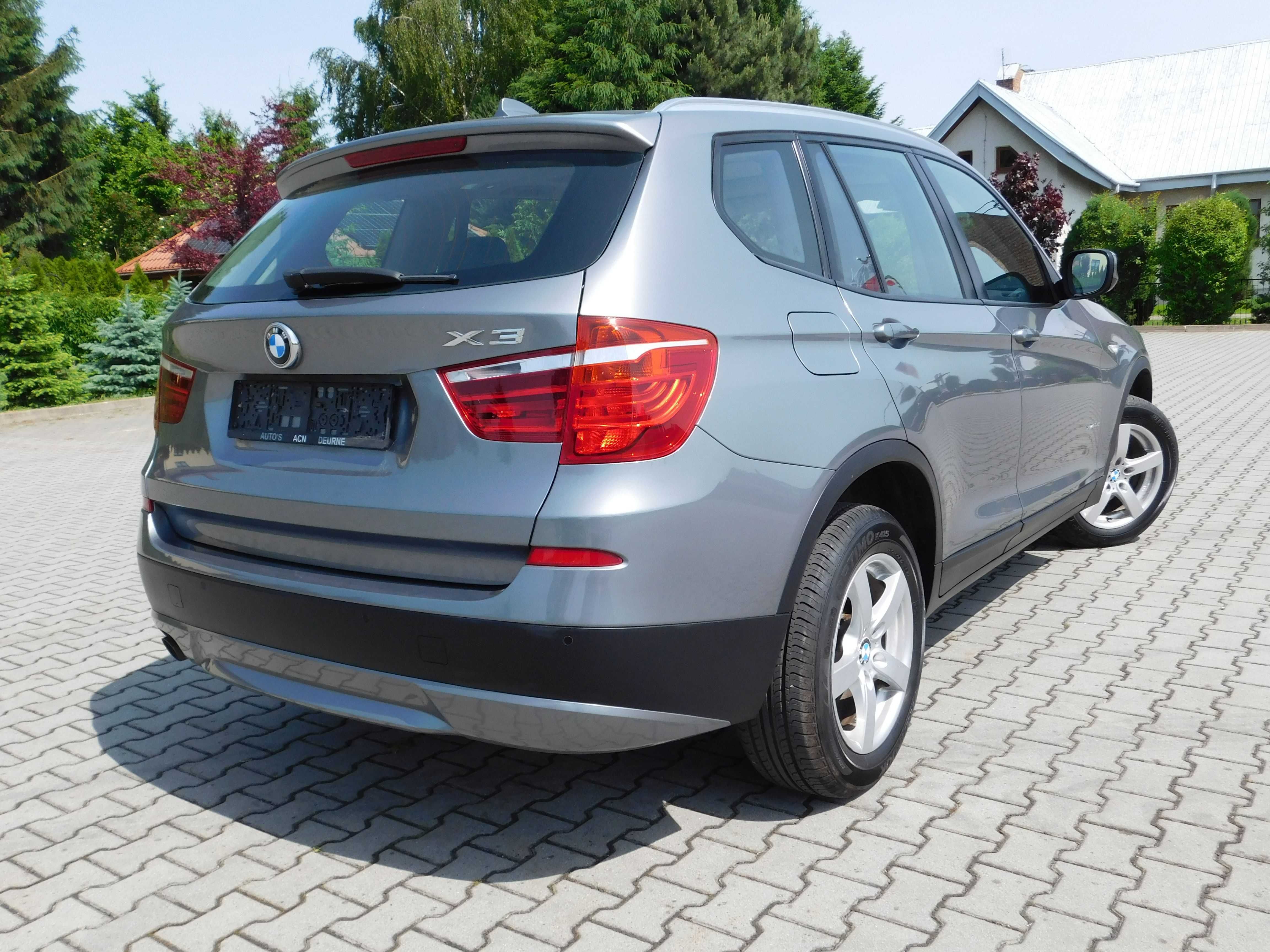 BMW X3**XDRIVE**2.0D**163KM**Navi**Panorama**Skóry**Automat