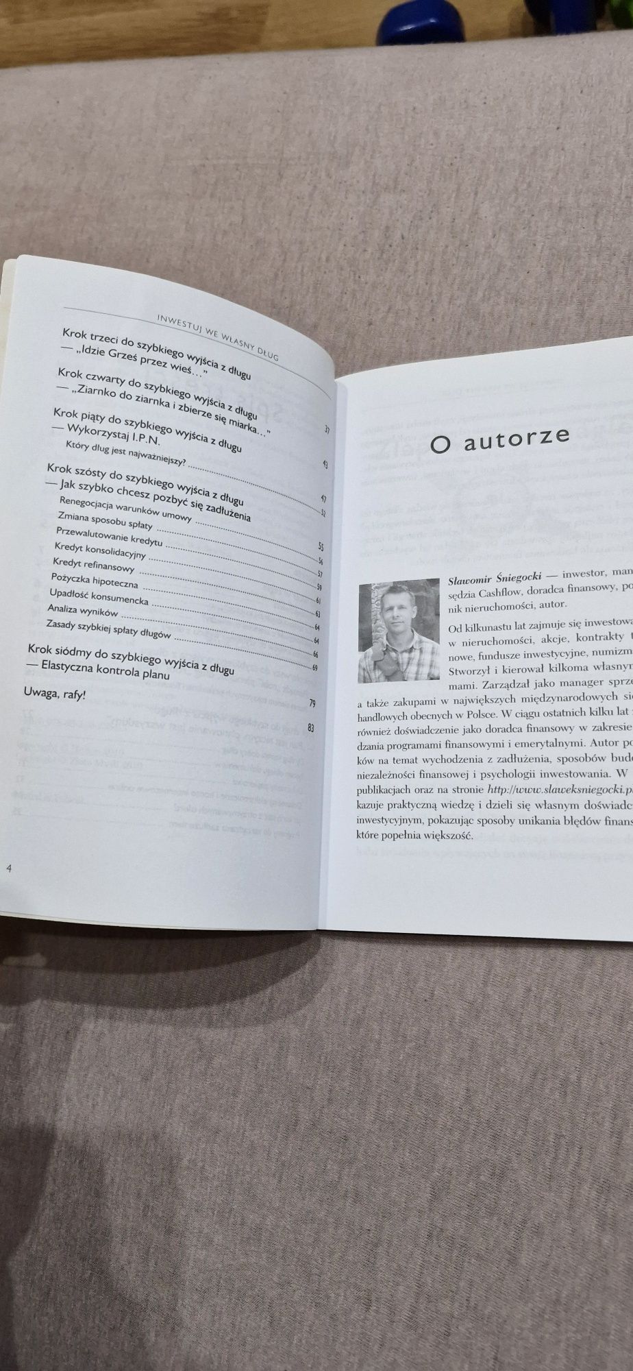 Książka Inwestuj we własny dług Sławomir Śniegocki