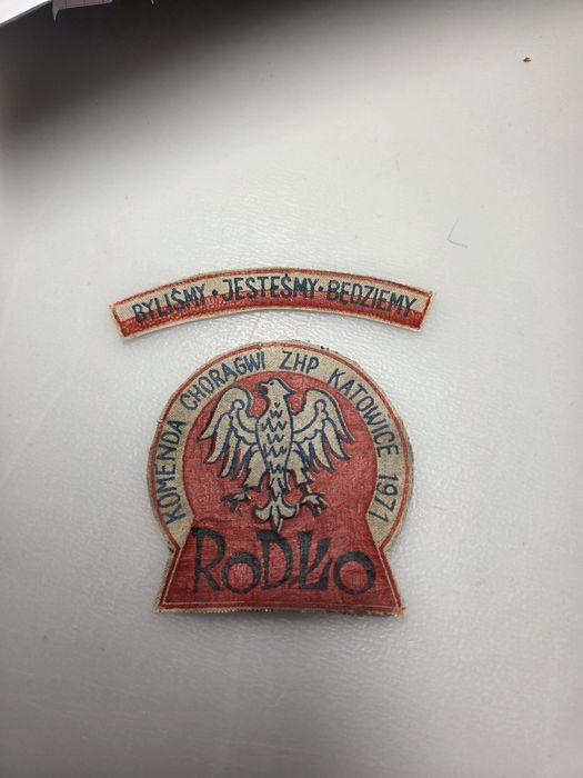 Naszywka harcerska na mundur z 1971 roku