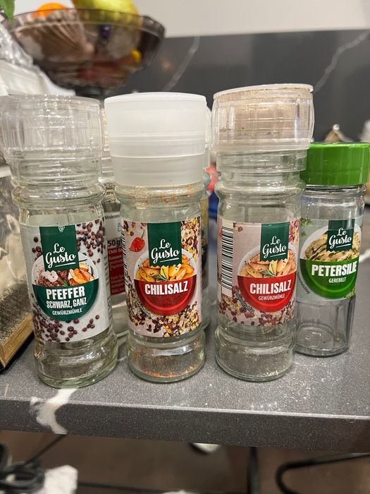 7 шт Мельница - баночка для специй Le Gusto