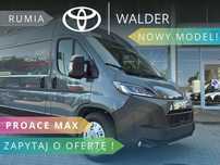 Toyota Proace MAX L3 H2  2.2 Diesel 180KM A/T | Furgon Comfort 3 | Pakiet EXECUTIVE